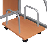 Computer Desk Brown 110x52x88.5 cm Engineered Wood 20583