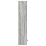 Bookcase Grey Sonoma 31x24x127 cm Engineered Wood 860351