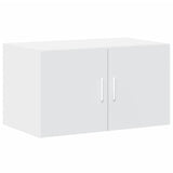 Wall Cabinet White 70x42.5x40 cm Engineered Wood 846117