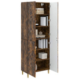 Cabinet Set 2 pcs Smoked Oak Engineered Wood 3416705