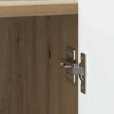 Bedside Cabinet Artisan Oak 43 x 34.5 x 52 cm Engineered Wood 894353