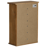 Hanging Cabinet HALDEN with Sliding Door 49x22.5x70 cm Pine 4018437