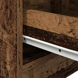 Bedside Cabinet 2 pcs Old Wood 45 x 40 x 55 cm Engineered Wood 863058