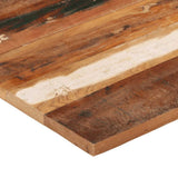 Square Table Top 70x70 cm 25-27 mm Solid Reclaimed Wood 286059