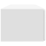 Wall-Mounted TV Cabinet White 98 x 41 x 30 cm Engineered Wood 898355
