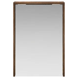 Bathroom Mirror Cabinet Smoked Oak 43 x 16 x 62.5 cm 889139