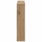 Fireplace Surround Artisan Oak 93 x 20 x 89 cm Engineered Wood 8006632