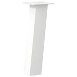 Coffee Table Legs 4 pcs White 30 cm Steel 4012497