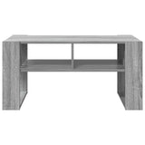 Coffee Table Grey Sonoma 92 x 49.5 x 45 cm Engineered Wood 8000113