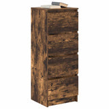 Sideboard Smoked Oak 37.5x35x99 cm Engineered Wood 861701