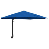 Garden Parasol Azurblau 248 x 248 x 148 cm Polyester and Steel 42003234