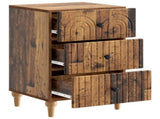 Bedside Cabinet Old Wood 43x 41 x 66.5 cm Engineered Wood 894103