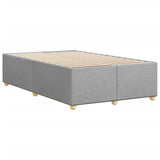 Bed Frame without Mattress Light Grey 120x190 cm Small Double Fabric 3284715