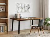 120 x 80 x 75 cm Solid Acacia Wood Natural and Black 937623