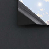 Window Films 3 pcs Static Frosted Black PVC 3208957