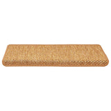 Stair Mats Self-adhesive Sisal-Look 30 pcs 65x21x4 cm Sisal 3365889
