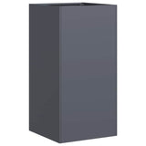 Planter Anthracite 40x40x80 cm Cold-rolled Steel 860705