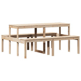 Picnic Table 160x134x75 cm Solid Wood Pine 832562