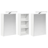 Bathroom Cabinet Set 3 pcs 116 x 16 x 62.5 cm Engineered wood 3403816