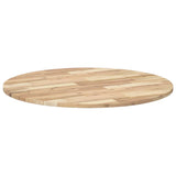 Table Top Round 90x2 cm Solid Wood Acacia 4008687
