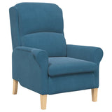 Armchair Blue 76 x 94 x 102 cm Velvet 42009856