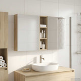 Bathroom Cabinet Set 3 pcs 120 x 14.5 x 70 cm Engineered wood 3403746
