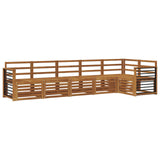 Sofa Sets 6 pcs Natural Solid Acacia Wood 3374899