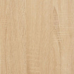 ZNTS Coffee Table Sonoma Oak 90x50x36.5 cm Engineered Wood 830567