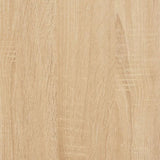 Bed Frame Sonoma oak Engineered wood Single Bed Frame 3207380