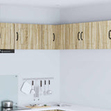 Wall Corner Cabinet PORTO Sonoma Oak 57 x 57 x 40 cm 885307