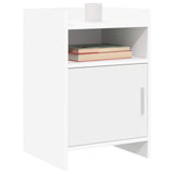 Bedside Tables 2 pcs White 40 x 36 x 60 cm Engineered Wood 8011036