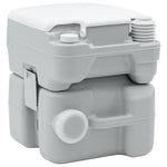 Portable Camping Toilet Grey 41.5 x 36.5 x 42 cm 42001427