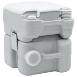Portable Camping Toilet Grey 41.5 x 36.5 x 42 cm 42001427