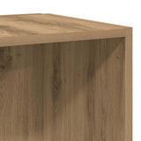 Corner Cabinet Artisan Oak 33x33x132 cm Engineered Wood 856723