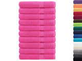 Premium Bath Towels "SOLUND" 10 pcs Pink 100x150 cm 600 gsm 137529