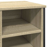 Shoe Cabinet Sonoma Oak 90x38x61.5 cm Engineered Wood 848645
