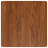 Square Table Top Dark Brown 60x60x4cm Treated Solid Wood Oak 343076
