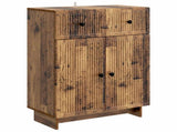 Sideboard Old Wood 66 x 34.5 x 90 cm Engineered Wood 893953