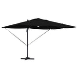 Umbrella Black 351 x 250 x 253 cm Polyester and Aluminium 42003363