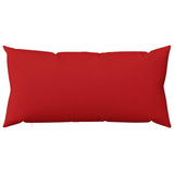 Cushion Cover 12 pcs HEERLEN Red 40 x 80 cm Fabric 909810