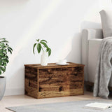 Storage Box Old Wood 60 x 35 x 35 cm Engineered Wood 868702