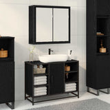 Wall Shelf with Shelf Wall-mounted Black Oak 65 x 20 x 60 cm 883610