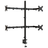 ZNTS Monitor Mount Black Steel VESA 75/100 mm 358004