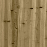 Garden Sofa Natural wood Treated pine wood 70x70x67 cm Modular 837927