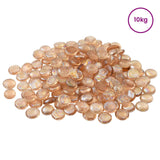 Glass Nugget 17-19 mm Aqua Red Glass 42041601