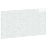 Wall-Mounted Headboard DELFT High Gloss White Engineered Wood 897199