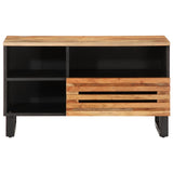 TV Cabinet 80x34x46 cm Solid Wood Acacia 377520