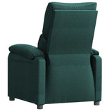 Recliner Chair Dark Green Fabric 342456