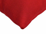 Cushion with Pillow HEERLEN 12 pcs Red Fabric 926922