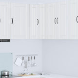 Wall Corner Cabinet LUCCA White 57 x 57 x 80 cm Engineered Wood 885075
